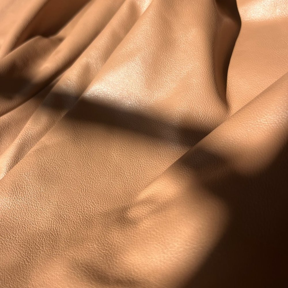 Faux Leather Brown Pants Size L - Picture 2 of 5